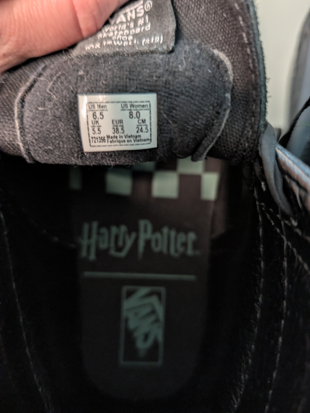 Vans x Harry Potter Dark Arts Sk8-Hi Platform RB Shoes - Picture 7 of 8
